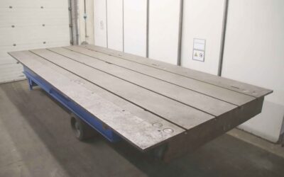 Aufspannplatte mit T Nut von unbekannt* - 6000/2600/H295 mm