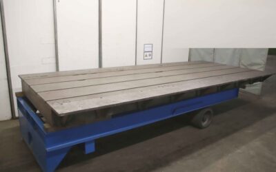 Alternative view of Aufspannplatte mit T Nut von unbekannt* - 6000/2600/H295 mm