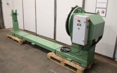 Schweißdrehvorrichtung von unbekannt - Drehlänge 3130 mm