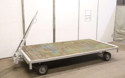 Alternative view of Schwerlast-Transportwagen 4 Tonnen von unbekannt - 3200/1610/H500 mm