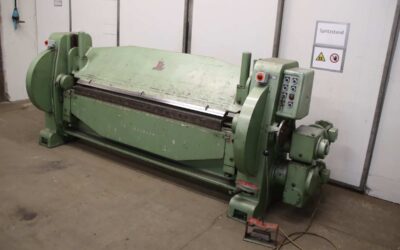 Schwenkbiegemaschine 2000 x 6 mm von LOTZE - HDZKE20