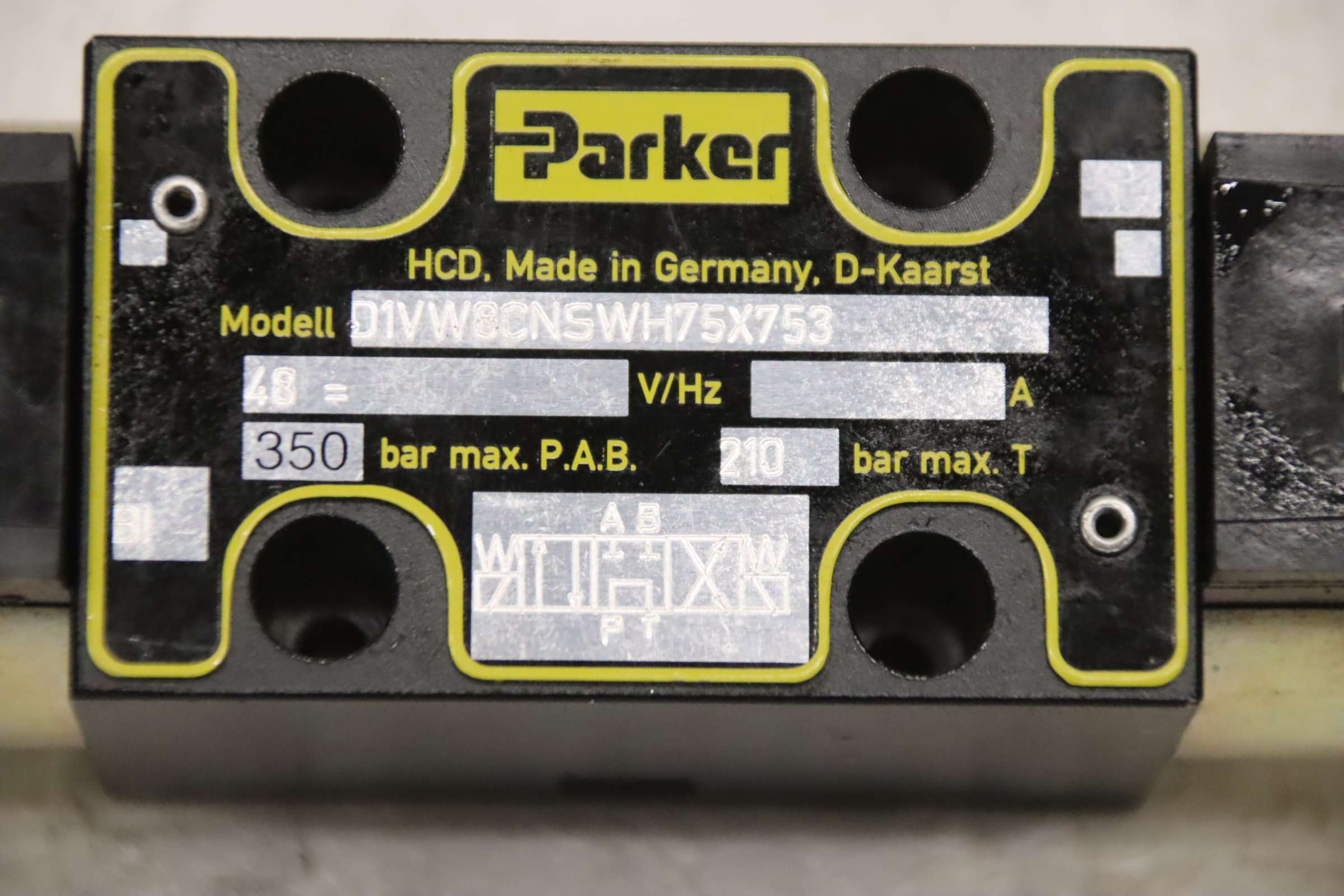 Wegeventil von Parker - D1VW8CNSWH75X753 – Bild 4