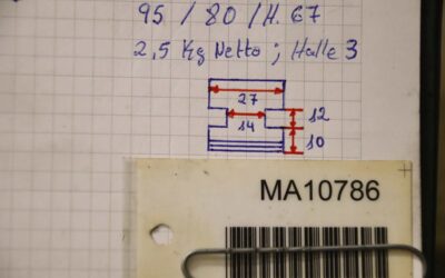 Wechselbacken von unbekannt - Breite 27 mm – Bild 7