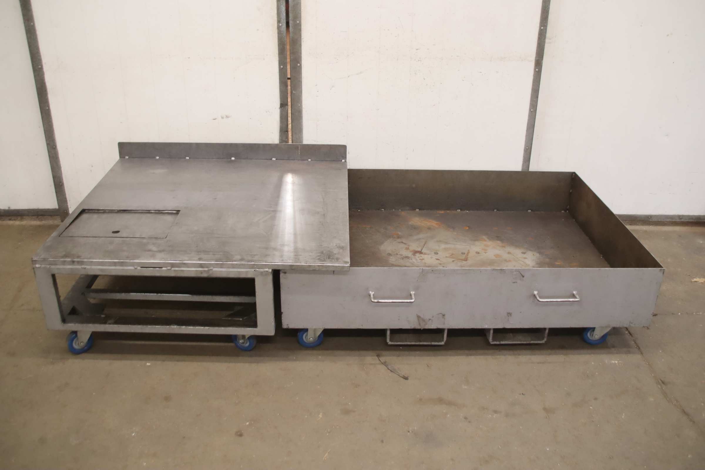 Materialwagen Rutschwagen von unbekannt - 1100/1010/H530 mm / 1400/1050/H390 mm – Bild 3