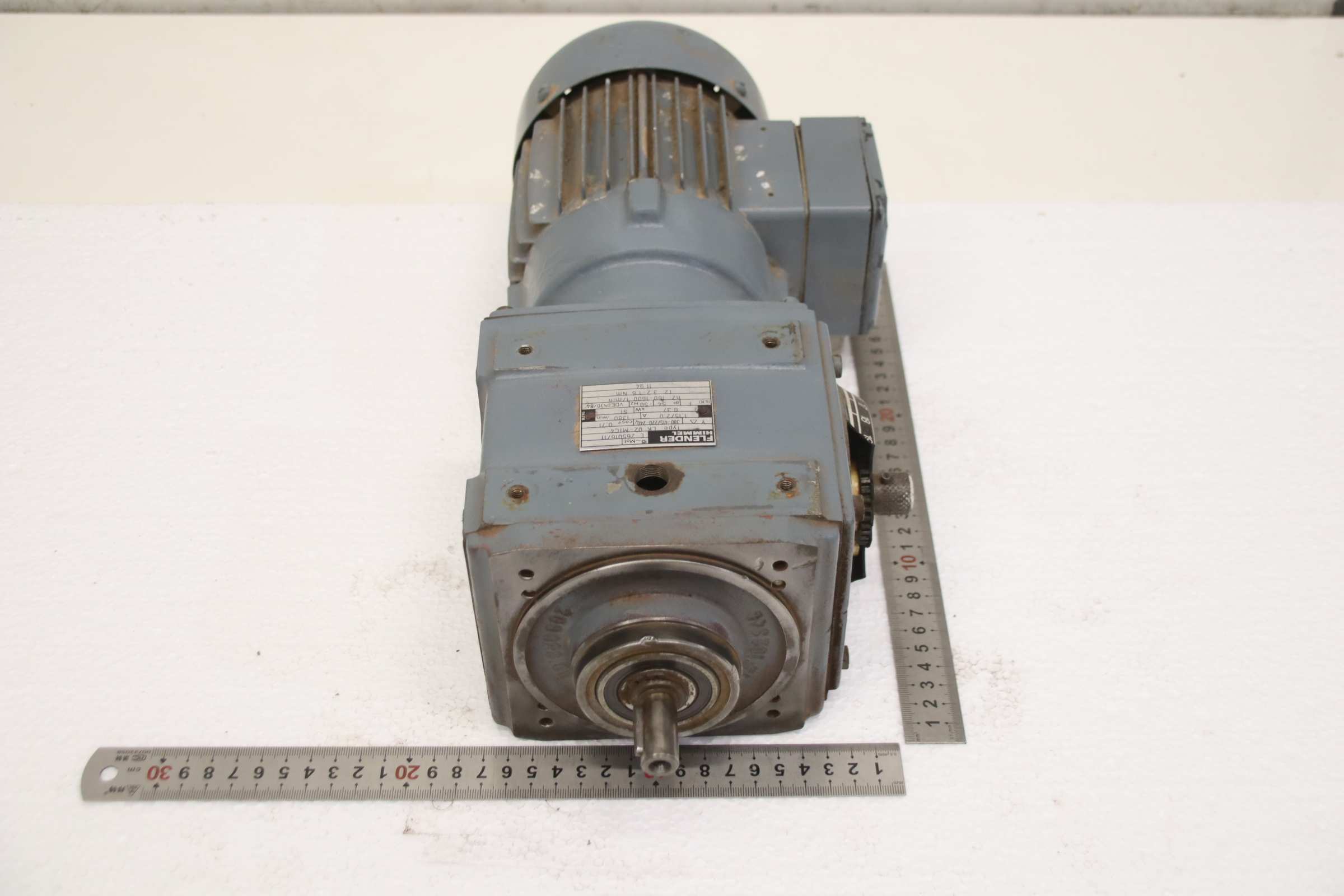 regelbarer Getriebemotor 0,37 kW 160-1600 U/min von Flender Himmel - LK 02-M1C4 – Bild 3