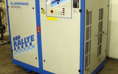 Alternative view of Schraubenkompressor 7,3 m³/min von Mannesmann Demag - RA-086