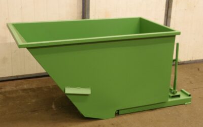 Kippbehälter Neu von Stahl - 0,8 m³