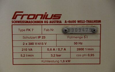 Schutzgasschweißgerät 330 A Puls von Fronius - TransPuls Synergic 330 – Bild 14