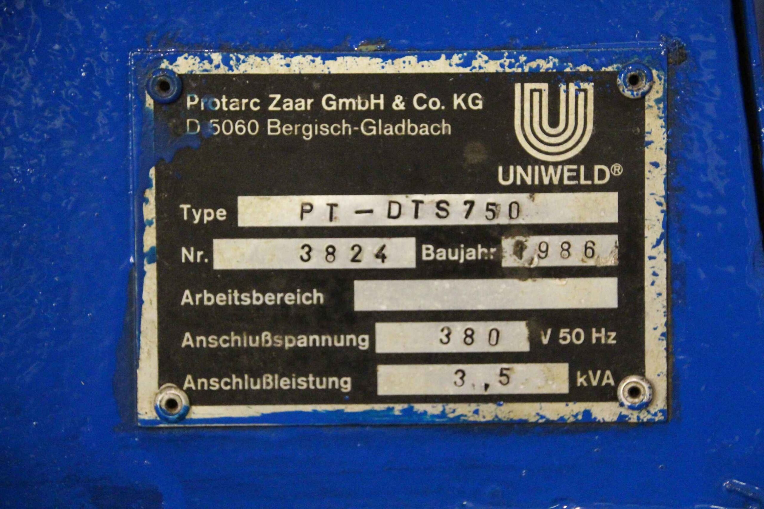 Schweißdrehvorrichtung schwenkbar von Uniweld - PT-DTS750 – Bild 6