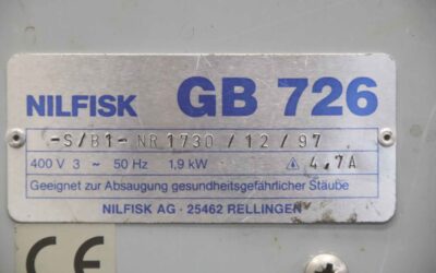 Industriestaubsauger von Nilfisk - GB 726 – Bild 5