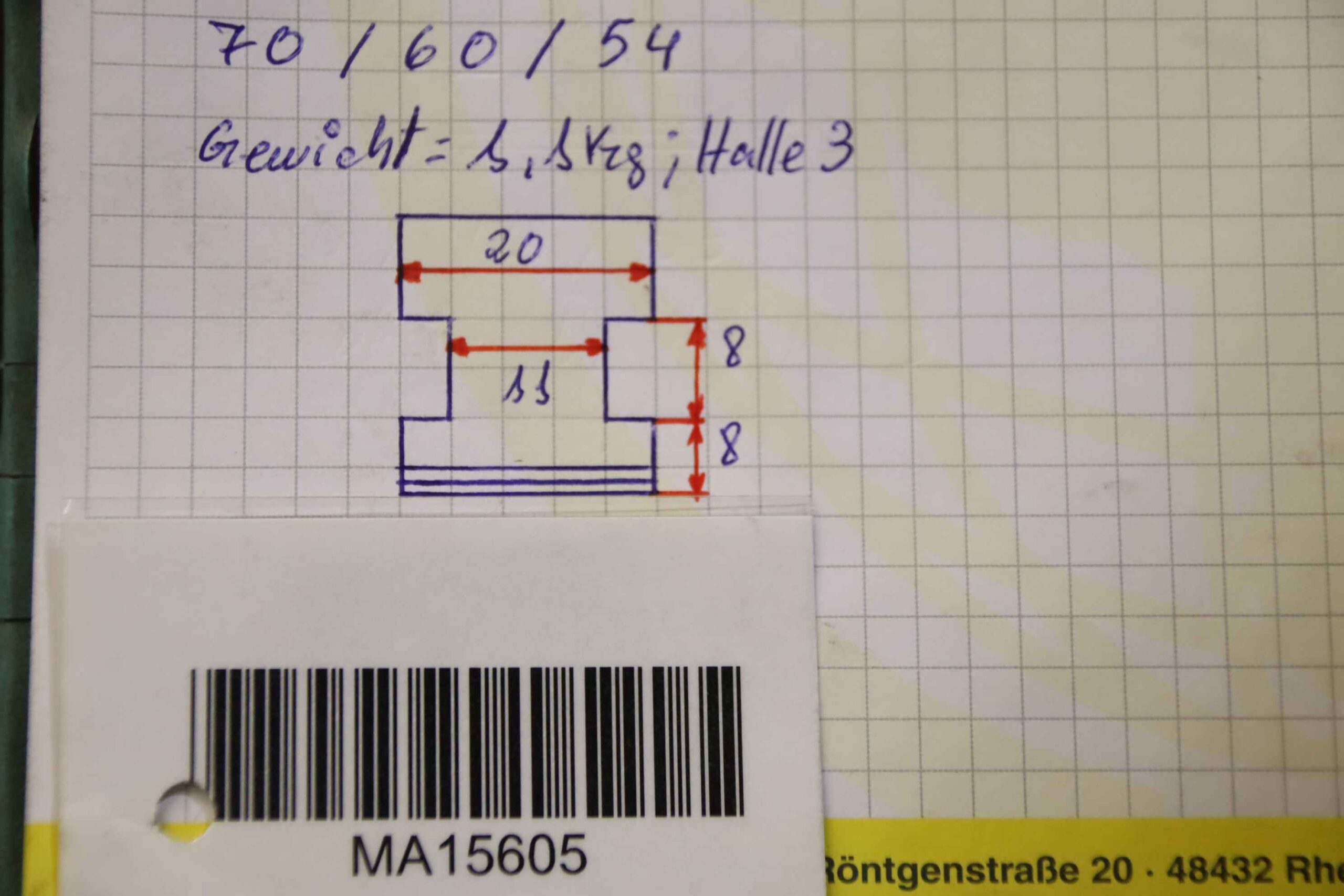Wechselbacken von unbekannt - Breite 20 mm – Bild 14