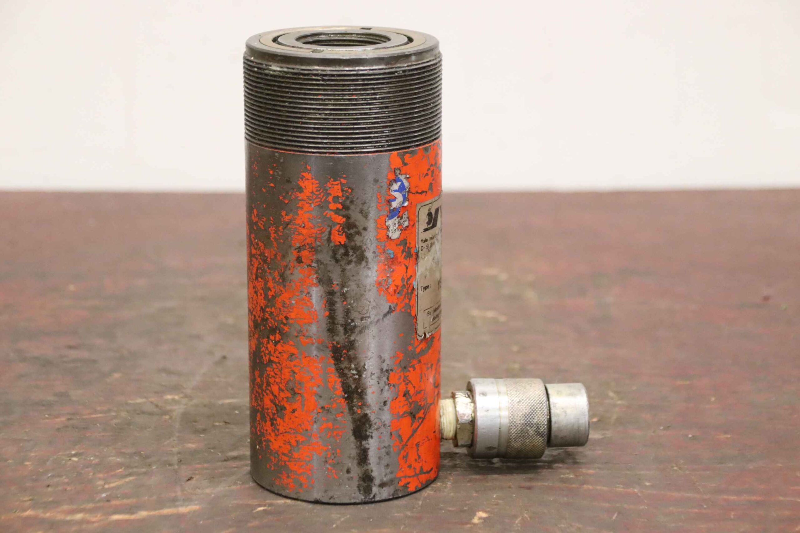 Kurzhub-Schwerlastzylinder 23 t Hub100 mm von Yale - YS-23/100 – Bild 5
