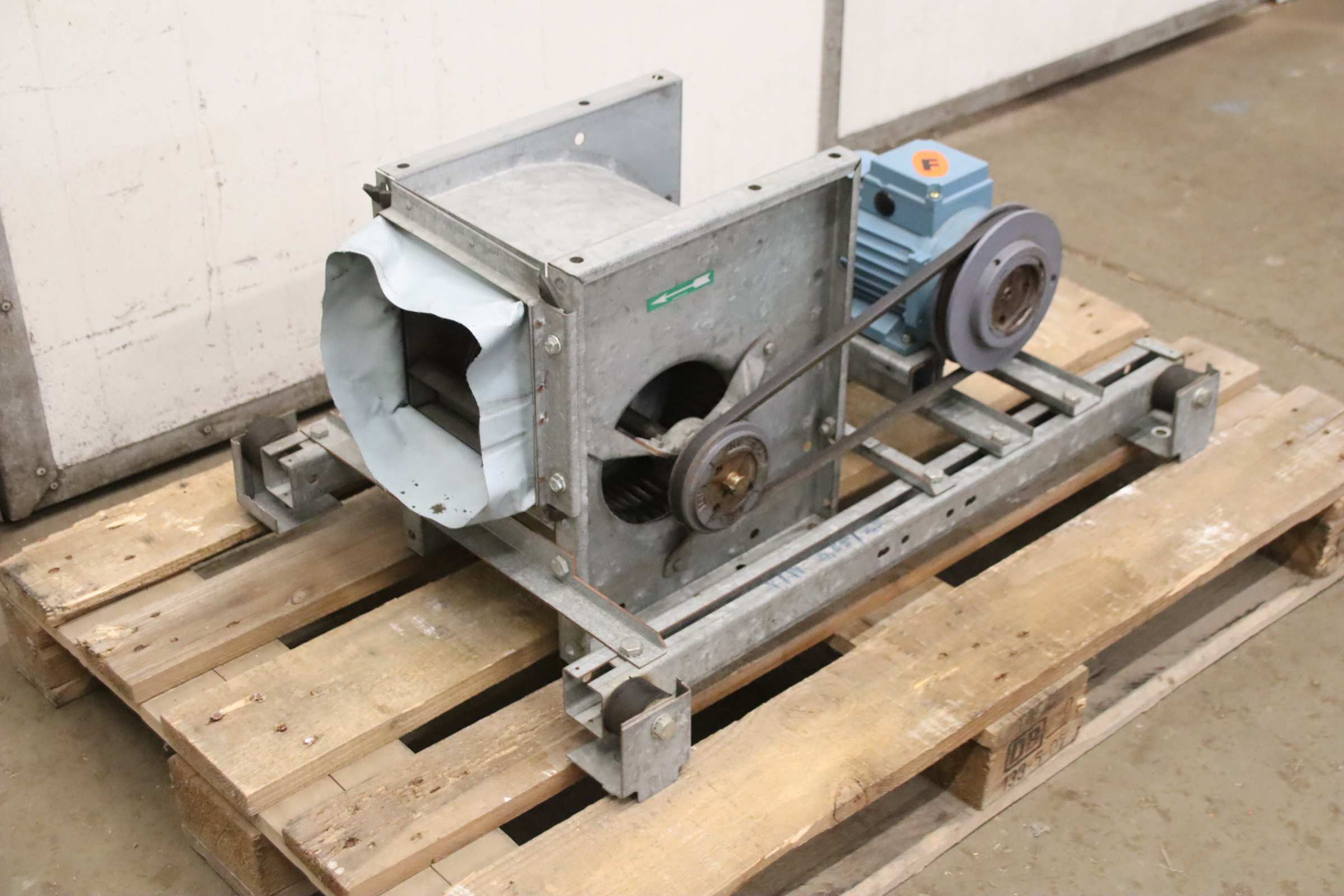 Absauggebläse 0,4/0,1 kW 1390/690 U/min von unbekannt - Lüfterrad 2x Ø 200 x 80 mm – Bild 2