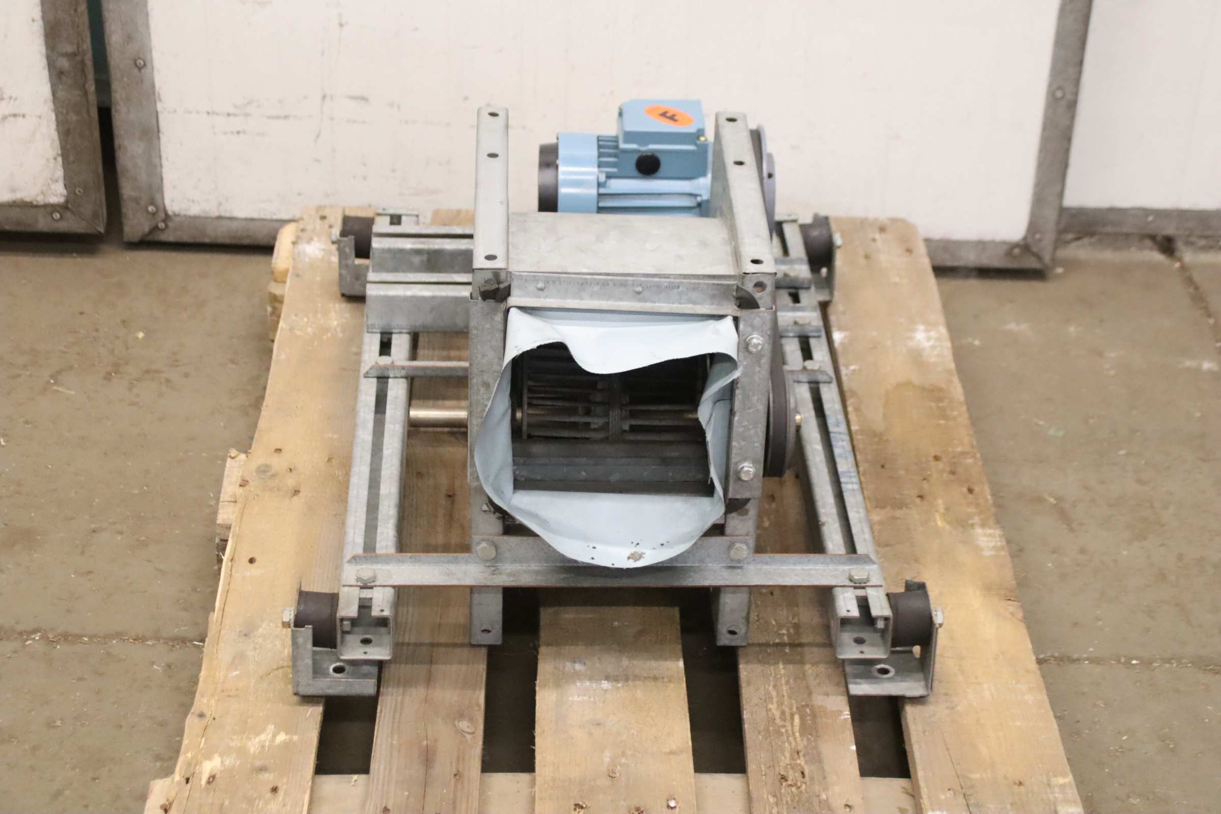 Absauggebläse 0,4/0,1 kW 1390/690 U/min von unbekannt - Lüfterrad 2x Ø 200 x 80 mm – Bild 7