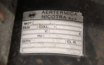 Absauggebläse 1,5 kW  1360 U/min von Nicotra Aertenica - 12/9 DD  Lüfterrad Ø 225 x 240 mm – Bild 9