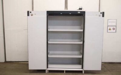 Gefahrstoffschrank mit Entlüftung von asecos - 1200/640/H2140 mm