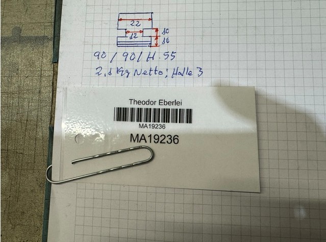 Wechselbacken Vierbackenfutter von unbekannt - Breite 22 mm – Bild 7