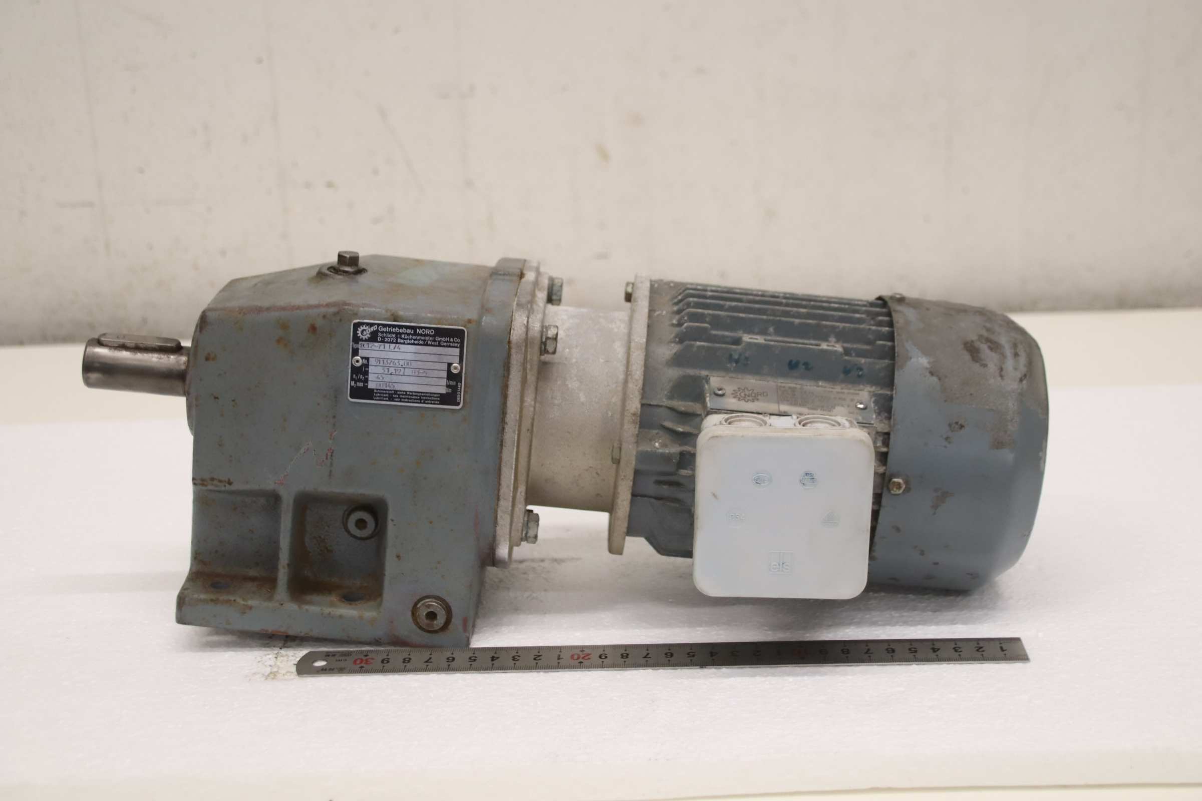 Getriebemotor 0,37 kW 45 U/min von Nord - SK12-71 L/4 SK 71 L/4 – Bild 6
