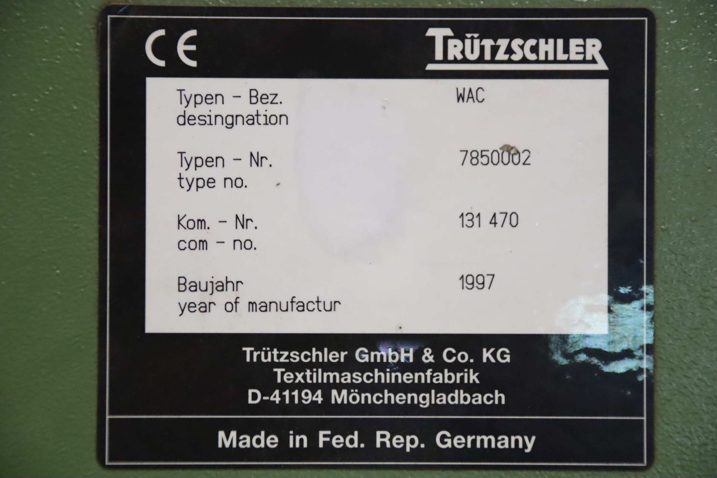 Staubabsauggebläse Waste Box Collector von Trützschler - WAC – Bild 6