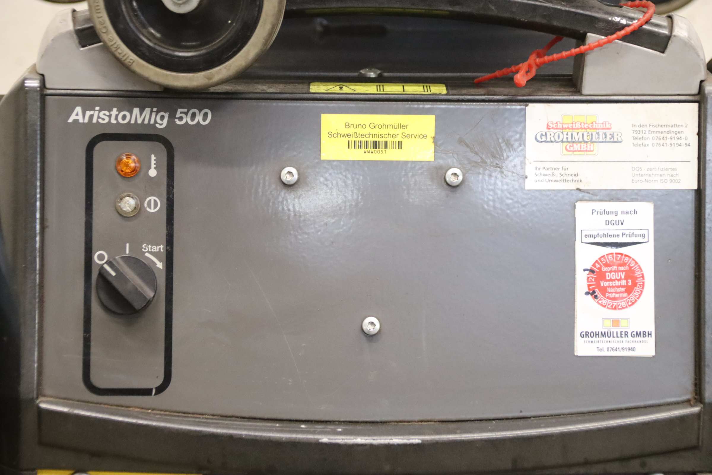 Schutzgasschweißgerät 500 A Puls von Esab - AristoMig 500W – Bild 8