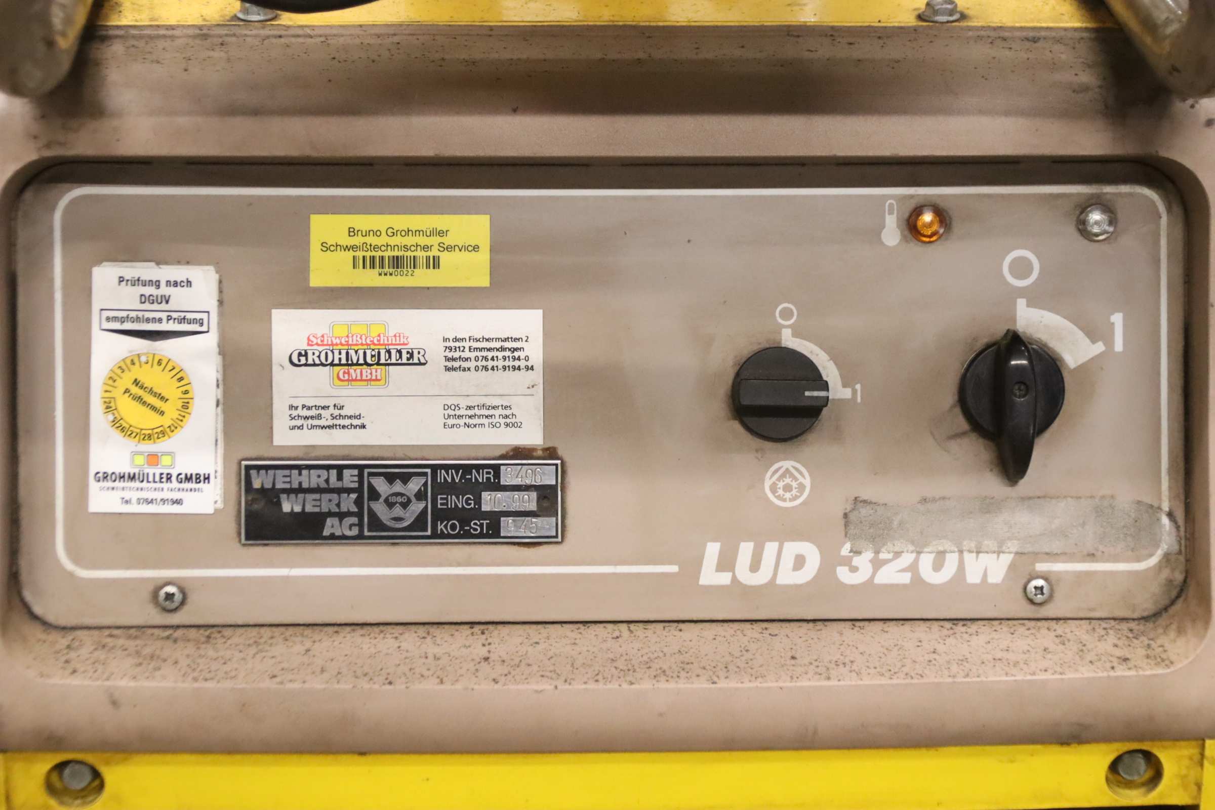 Schutzgasschweißgerät 320 A Puls von Esab - LUD 320 W – Bild 12