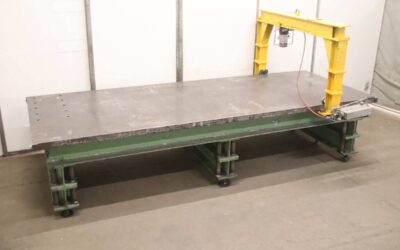 Aufspannplatte mit Richtpresse von unbekannt - 1510/4025/H900 mm