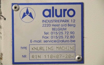 Rändelmaschine von Aluro - BTM Knurling Machine – Bild 4