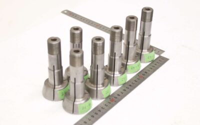 Alternative view of Stufenfutter Präzisions-Spannfutter 7 Stück von Schaublin** - Durchmesser 21 bis 50 mm