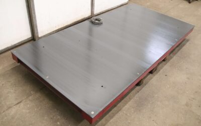 Schwerlastwaage 8000 kg von Tedea-Huntleigh - 3410  2500/1250/H130 mm