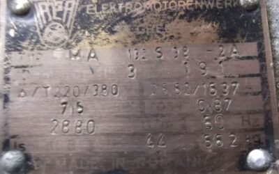 Elektromotor 7,5 kW 2880 U/min von IAEA - MA 132S38-2A – Bild 4