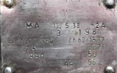 Elektromotor 7,5 kW 2880 U/min von IAEA - MA 132S38-2A – Bild 8