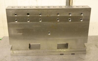 Alternative view of Aufspannplatte Fräsauflage von unbekannt** - 700/107/H440 mm