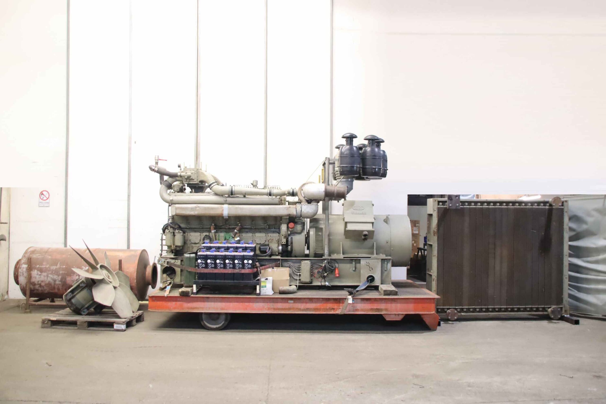 Stromerzeuger 730 kVA von MWM/Piller - NKTB 4-1158 – Bild 2