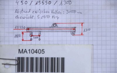 Krantraverse 24 t von unbekannt - 15550/450/H1300 mm – Bild 12