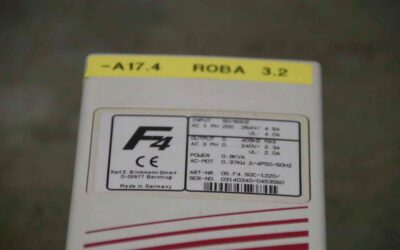 Alternative view of Frequenzumrichter 0,37 kW von KEB** - Combivert F4  07.F4.SOC-1220/