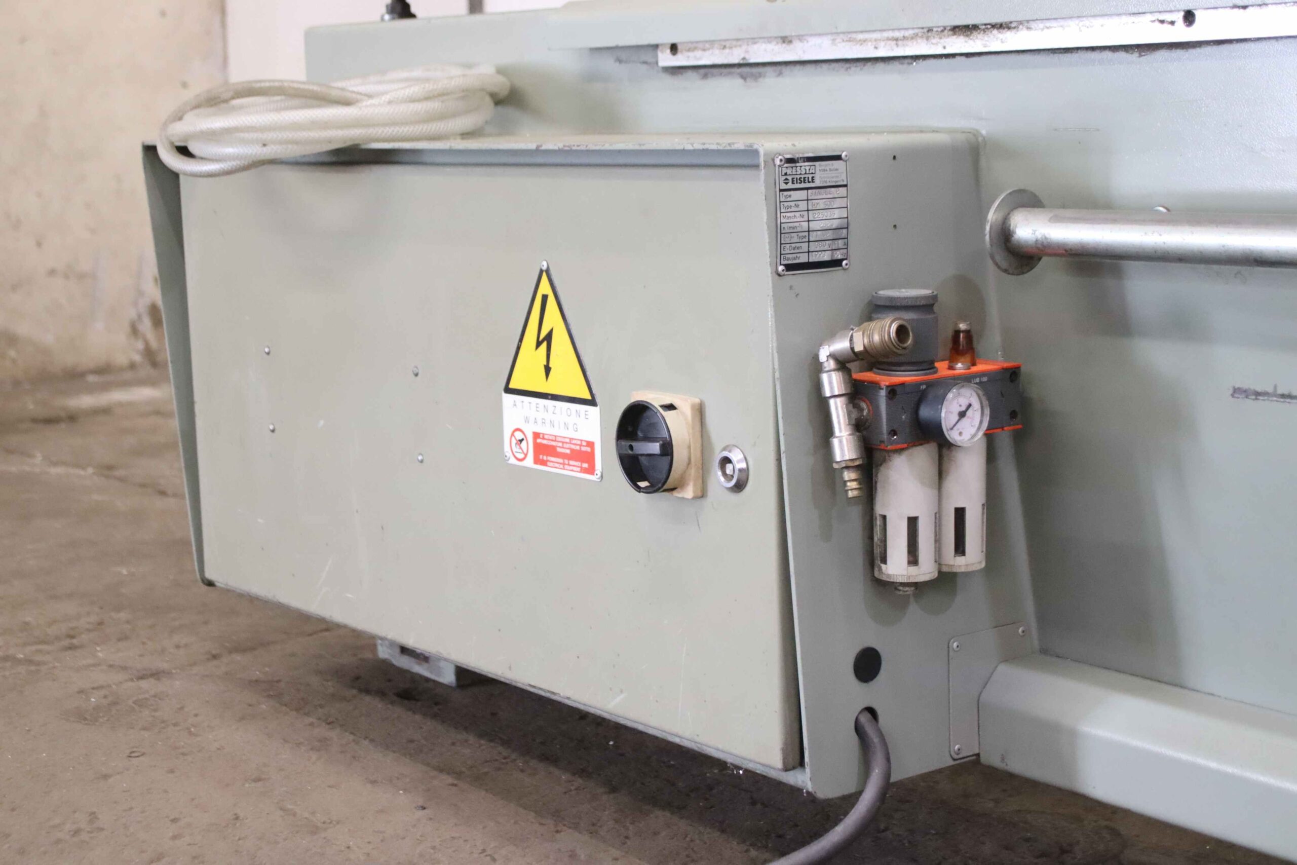 Doppelgehrungssäge von Pressta Eisele Emmegi - SINGLE 2 HM500 – Bild 11
