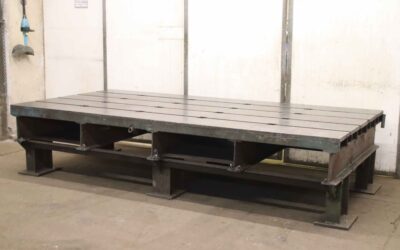 Aufspannplatte mit T Nut von unbekannt - 3200/1625/H720 mm