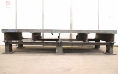 Aufspannplatte mit T Nut von unbekannt - 3200/1625/H720 mm – Bild 7