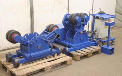 Alternative view of Behälterdrehvorrichtung 5 Ton von unbekannt - Rollenabstand 270 - 870 mm