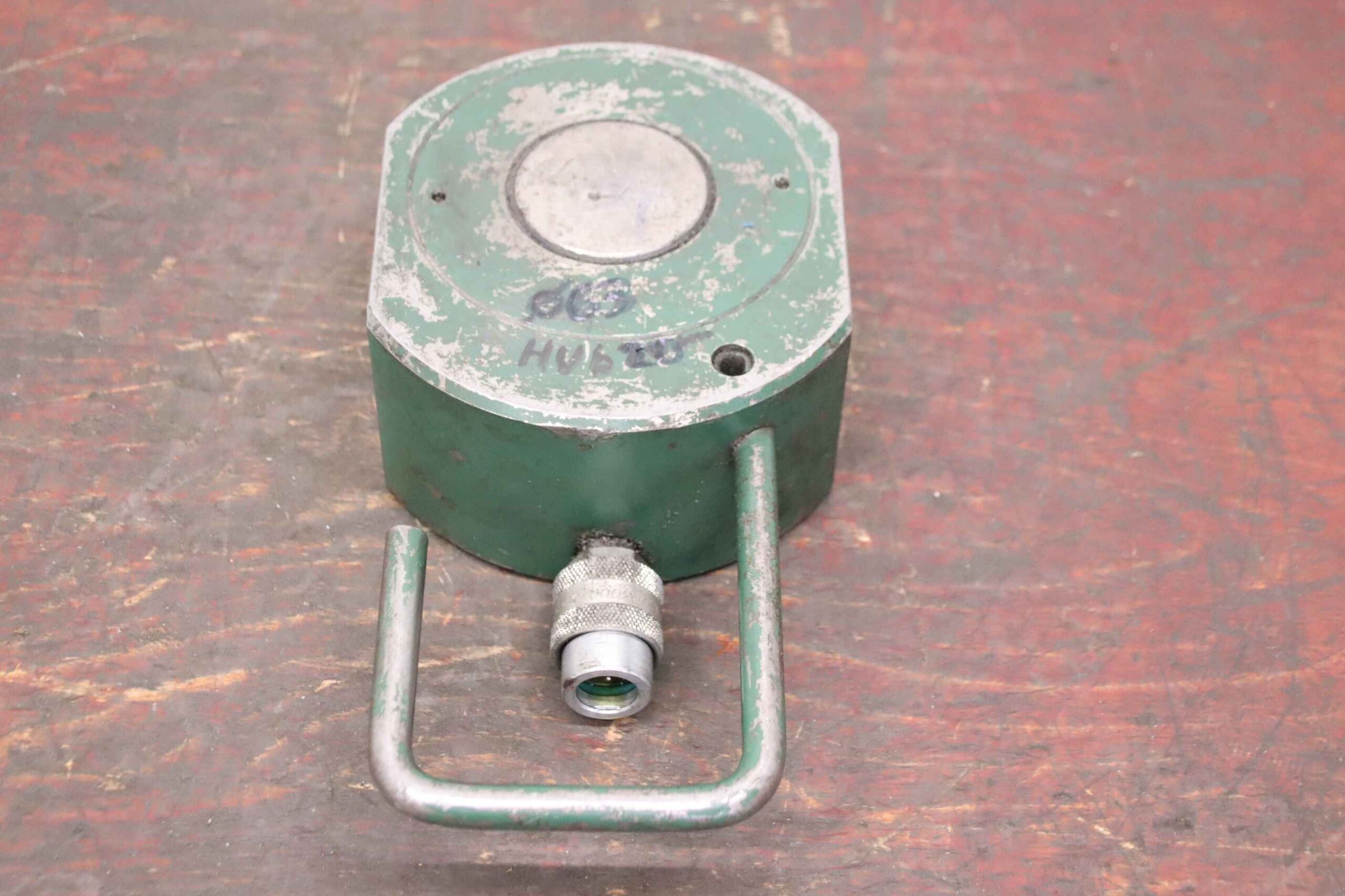 Kurzhub-Schwerlastzylinder 100 t 700 bar von Pfaff - RFS100 Hub 20 mm – Bild 3