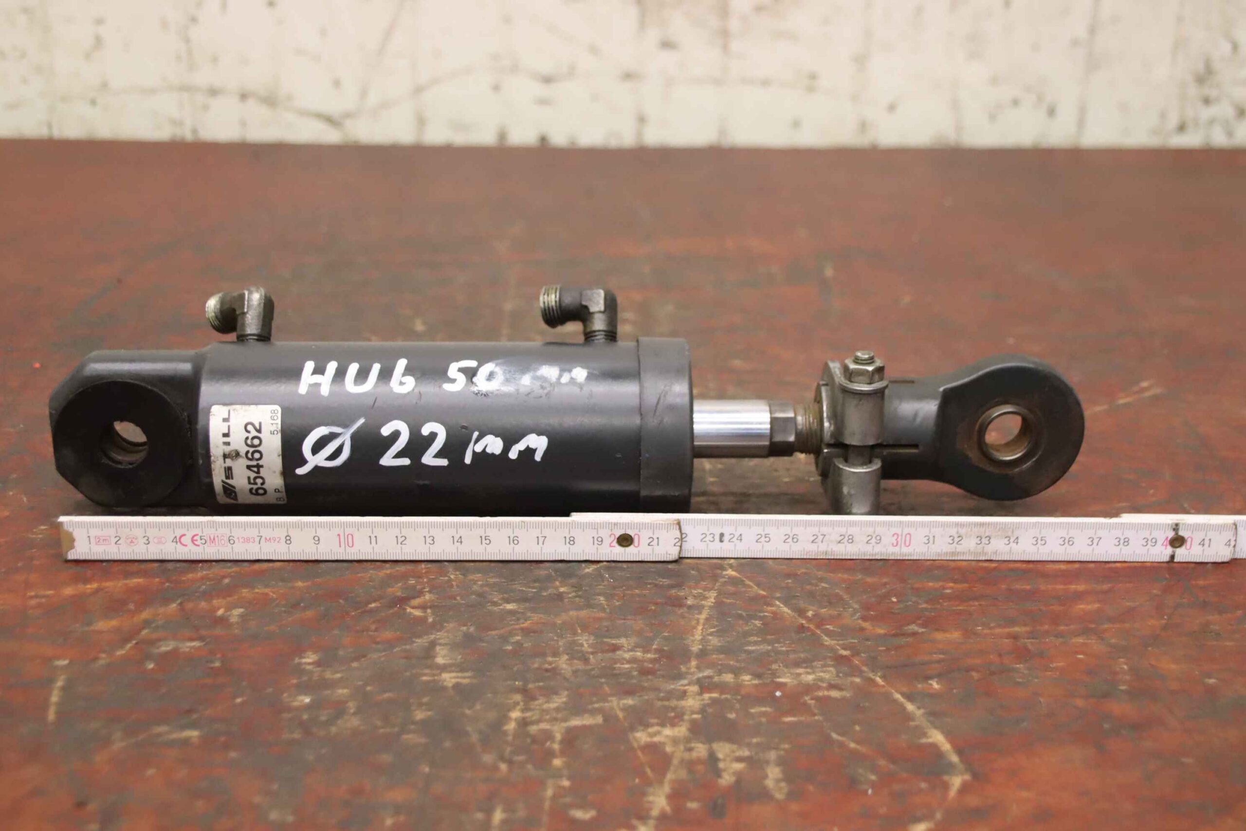 Hydraulikzylinder von Still - 654662 Hub 50 mm – Bild 5