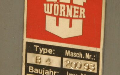 Reihenbohrmaschine von Wörner - B4 – Bild 9