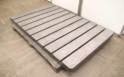 Aufspannplatte mit T Nut von Guss - 1295/2000/H90 mm