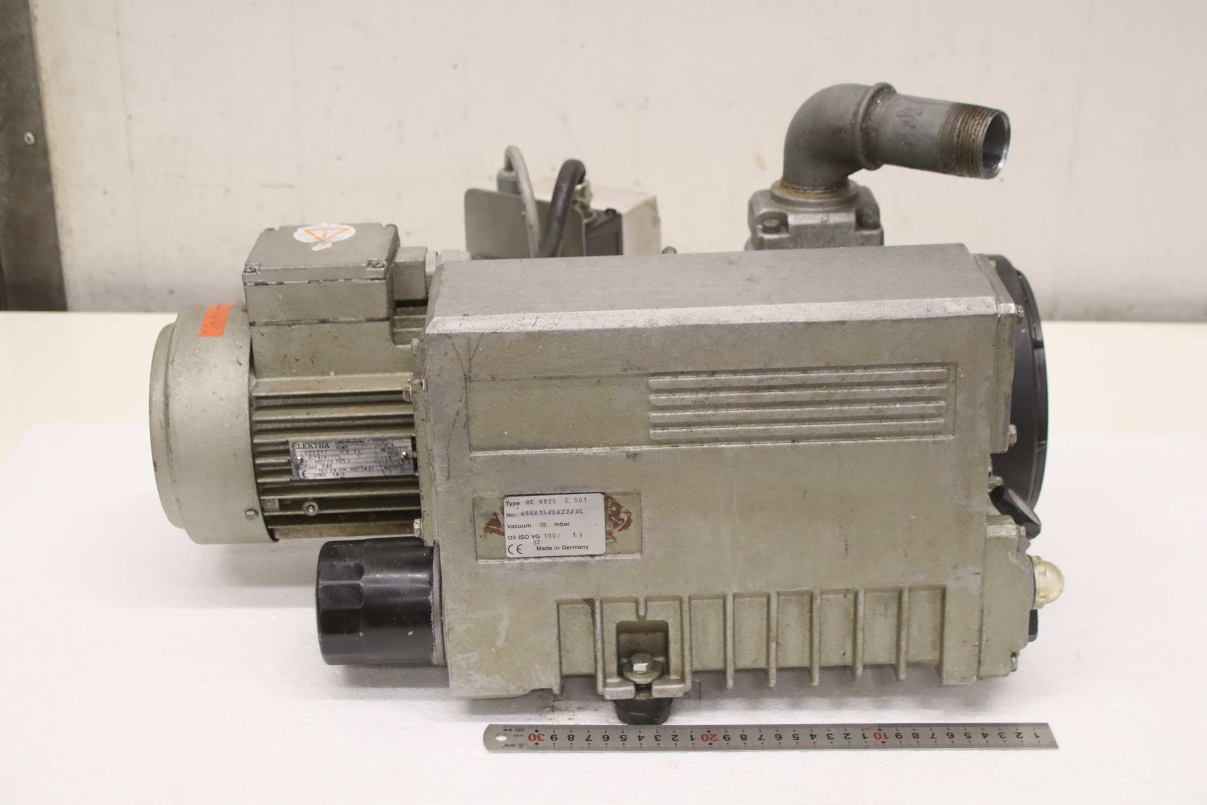 Vakuumpumpe 0,75 kW von Busch - RC 0025 E 501 – Bild 5