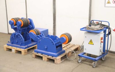 Behälterdrehvorrichtung 6,5 Ton von unbekannt - Rollenabstand 290 - 940 mm