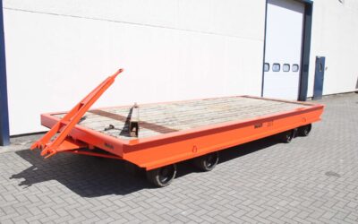 Alternative view of Schwerlast-Transportwagen 30 Tonnen von MAFI - 6300/2500/H750 mm