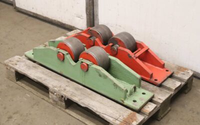 Behälterdrehvorrichtung 2 Stück von unbekannt - Rollenabstand 220 mm