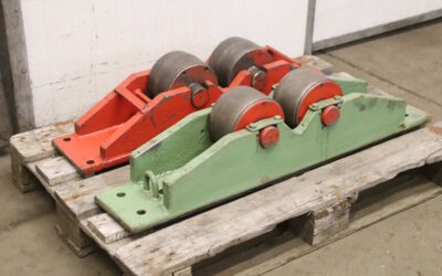 Alternative view of Behälterdrehvorrichtung 2 Stück von unbekannt - Rollenabstand 220 mm