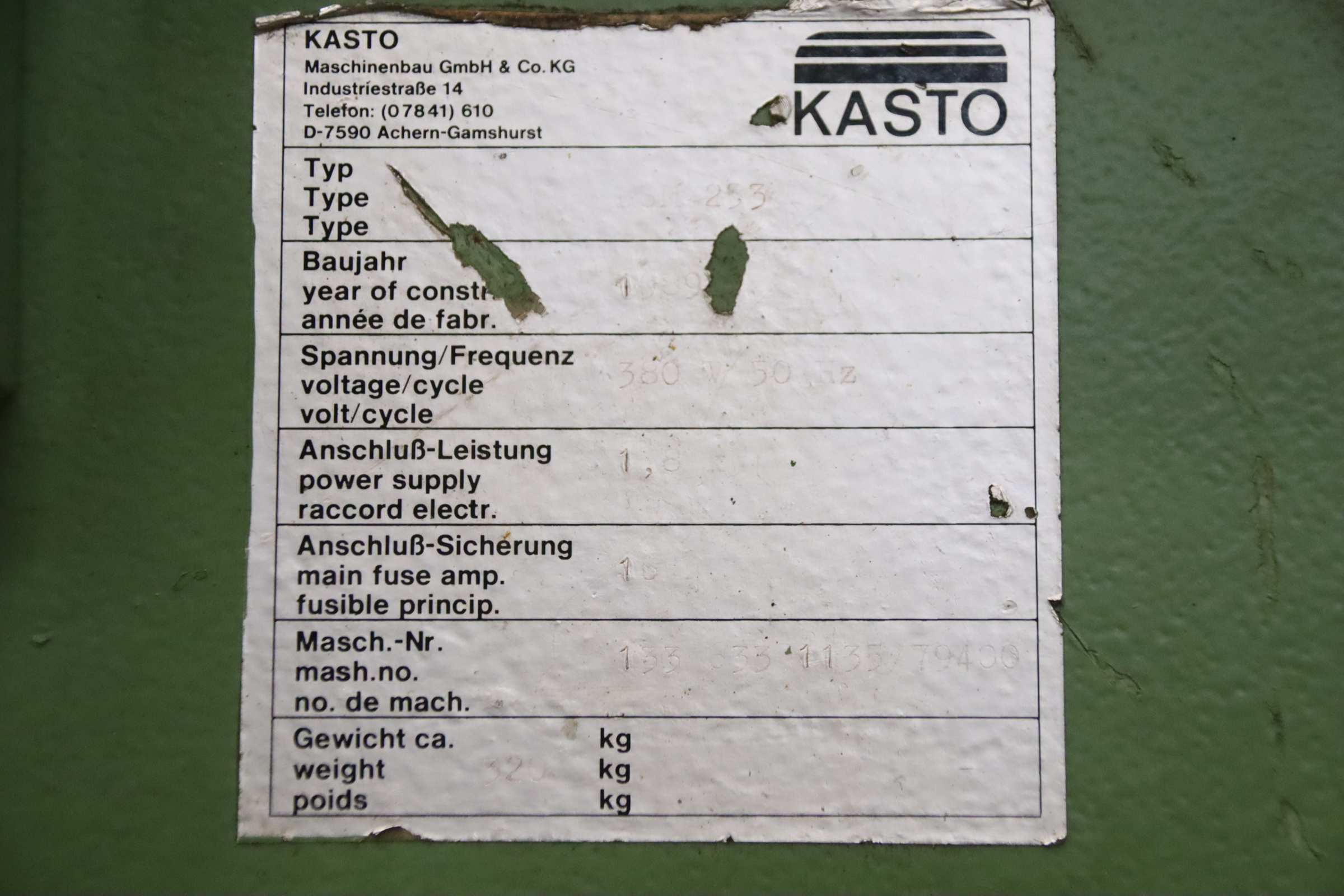 Bügelsäge von KASTO - BSM 253 – Bild 4