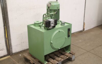 Alternative view of Hydraulikaggregat 4,0 kW 150 bar von Lammers - 42 l/min